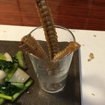 鰻はし本 - 骨煎餅