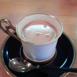 濃厚魚介らぅ麺 純 - 紅茶プリン