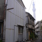 星野餃子店 - 京島2丁目の街並み