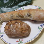 アド・パンデュース - 生姜のパン　＆　オリーブのパン
