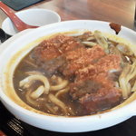 特製カレーうどん 七福　 - かつカレーうどん