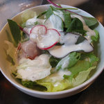 ベイク クラウンズ カフェ - ドレッシングも選べます