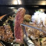 Yakiniku Fuufuutei - ステーキ断面