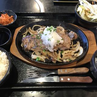 焼肉 風々亭 - 料理写真:Aランチ 熟成サーロインステーキ御膳（¥1,404）
