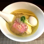 味玉塩蕎麦（900円）