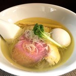 味玉塩蕎麦（900円）