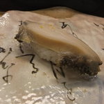 梅乃寿司 - 2011/04　蒸しあわび