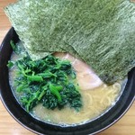 巓 - ラーメン並＋のり・ほうれん草増し