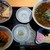 ととやむらた - ミニ漁師丼としじみらーめん小セット（1134円）＋ラーメン並に（＋162円）