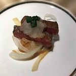 仙台牛焼肉 花牛 - 炙り仙台牛のみぞれ和え