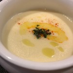 ビストロ　ルーシュ - 日替わりランチのスープ