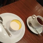 ハース - カボチャのブランマンジェと紅茶