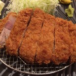 はせ川 - 限定極上ロースかつ（アップ）