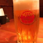 榮料理店 - 生ビール