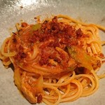 オステリア セーザモ - トマトとイワシのパスタ