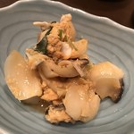 竹うち - ゆり根の玉子とじ