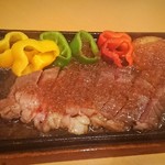 魚 串右衛門 - 黒毛和牛イチボステーキ