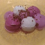 麻布長江 香福筳 - ココナッツと巨峰のシャーベット