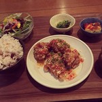 メリーカフェ - メリーの竜田揚げ定食