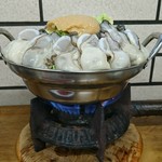 すき焼･鍋物 なべや - 牡蠣みそ鍋(１人鍋)