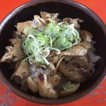 らぁめん屋 - セットの塩もつ丼