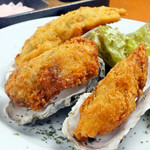 Fried Oyster ~ Plump and thick meat served with tartare ~