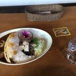 里山ダイニング パチャママ - 南相木ダムカレー  カードも。