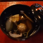 うかい鳥山 - 鶏つくね汁