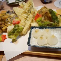 海鮮処松月亭 博多本店 - 2017/9/8  天ぷら盛り合わせ