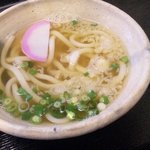 うりきれ御麺 - セットのミニうどん