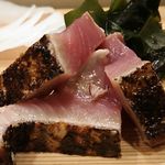 鮨処 多田 - 戻り鰹かつお ステーキ風 2017年10月