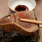 鮨処 多田 - 戻り鰹かつお ステーキ風 2017年10月