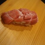 鮨処 多田 - にぎり 鮪まぐろ大トロ 大間110㎏級 2017年10月
