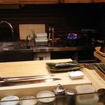 鮨処 多田 - 店・店内の一例 2017年10月