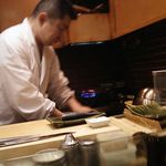 鮨処 多田 - 店・店内の一例 2017年10月