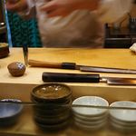 鮨処 多田 - 店・店内の一例 2017年10月