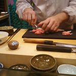 鮨処 多田 - 店・店内の一例 2017年10月