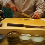 鮨処 多田 - 店・店内の一例 2017年10月