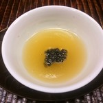 竹屋町 三多 - すっぽんの煮凝り ベルーガ キャビアを添えて