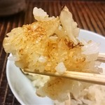 竹屋町 三多 - 信州産 松茸ご飯 ２膳め　お焦げが絶品