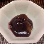 竹屋町 三多 - 水菓子 葡萄の葡萄ゼリー掛け