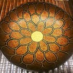 竹屋町 三多 - 丹波産 松茸と鱧のお椀　蓋の裏