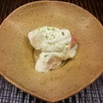 竹屋町 三多 - 無花果と柿と梨の白和え　