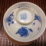 竹屋町 三多 - 明石産 穴子と上賀茂産 焼秋茄子の餡かけ　山葵添え　