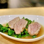 波へい - ケールと鴨 〜マスタードソース〜