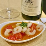 波へい - トマトと小えび 〜バジルソース〜