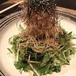 京都 炭火串焼つじや - 大根サラダ