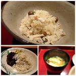 御料理 光安 - ＊鱧は秋がより美味しくなりますから、出汁に「鱧」と「松茸」の旨みが出て何とも言えず美味しい。