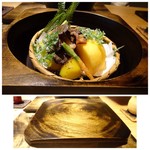 御料理 光安 - ◆秋野菜の吹き寄せ。