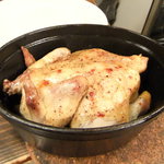 オレンジ - ﾌﾗﾝｽ産ｺｸﾚ(雛鳥)１羽丸ごとﾛﾃｨ